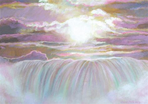 Sunset Waterfall Prophetic Artists