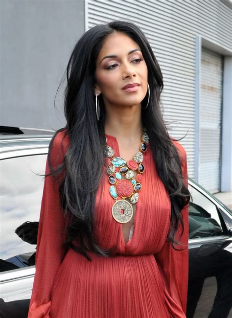 Nicole Scherzinger Showing Pokies And Big Cleavage Wearing Red See Thru Mini Dre Porn Pictures