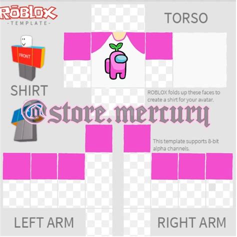 Roblox Among Us Shirt Template : Roblox offers its users templates that