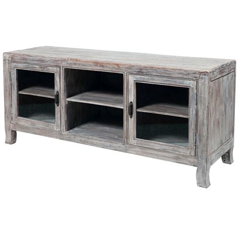 Snipe reclaimed wood 3 door tv stand an ideal piece of furniture designed for use in a tv room. 35 Supurb Reclaimed Wood Tv Stands & Media Consoles
