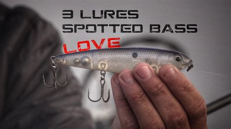 3 Top Lure Picks For Spotted Bass Wired2fish
