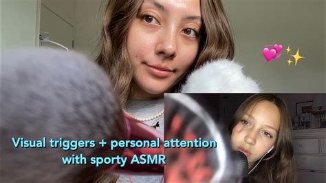 Asmr Visual Triggers Personal Attention And Trigger Words With Sportyasmr 💞 ~lots Of M0uth