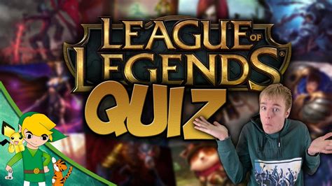League Of Legends Quiz Youtube