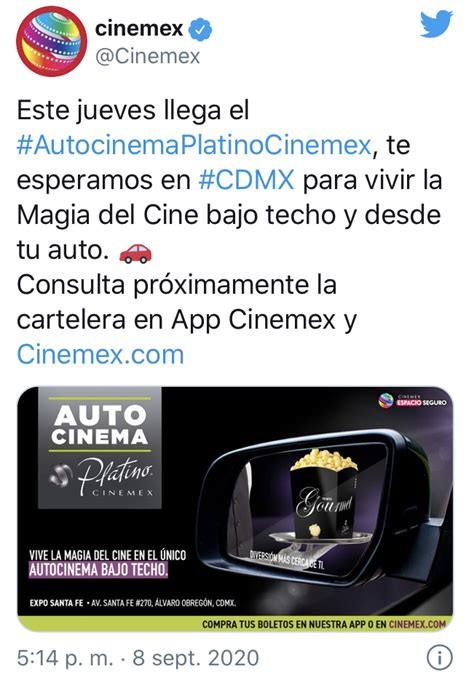 Cinemex Abre Primer Autocinema Platino En La Cdmx La Expresi N Peri Dico Digital
