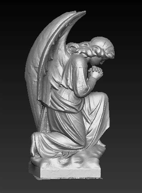 Free Stl File Angel Statue 3 3d Model 👼・object To Download And To 3d