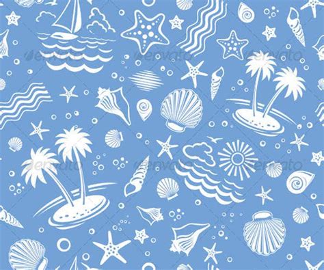 5 Best Photoshop Beach Patterns Free Psd Vector Eps  Format