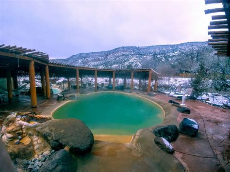 The Best Hot Springs To Visit In Winter In New Mexico For