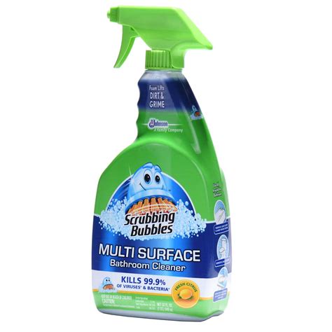 Check spelling or type a new query. Scrubbing Bubbles® Foaming Disinfectant Bathroom Cleaner ...