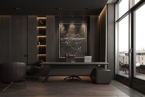 Sahara Noir On Behance Office Interior Design Modern Modern Office