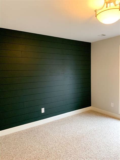 Learn How To Easily Plank A Wall Diy Faux Shiplap For A