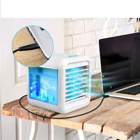 Ultra Quiet Personal Air Cooler Usb Evaporative Coolers With Waterbox