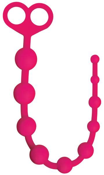 Gossip Perfect 10 Silicone Anal Beads Pink On Literotica