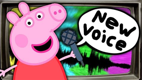 Peppa Pigs New Voice Revealed Youtube