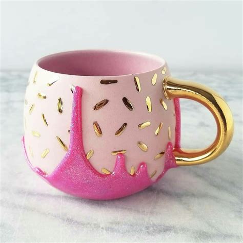 Cute Cup Pink With Images Cute Coffee Mugs Mugs Coffee Mugs