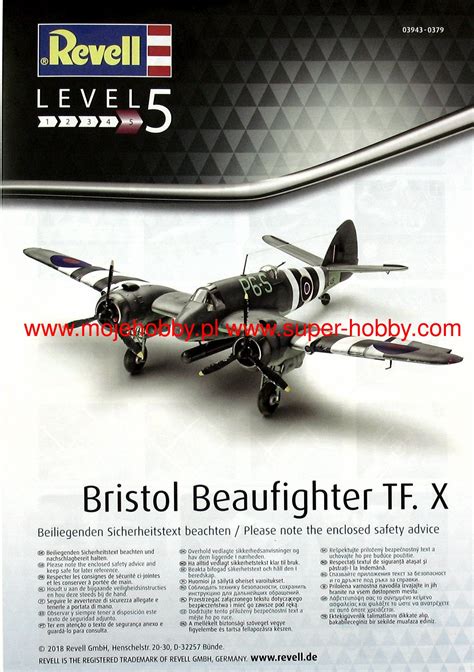 Bristol Beaufighter Tf X Revell 03943