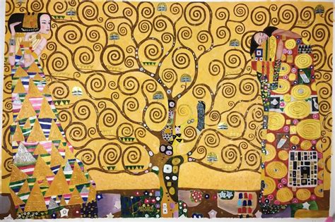 High Quality Famous Gustav Klimt Trees Oil Paintings Reproduction The