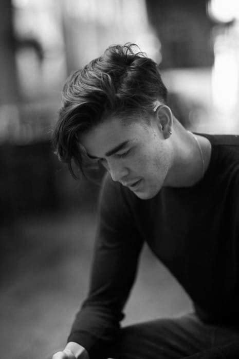 For an edgier look, go for a short sides long top hairstyle, which will help create more definition atop despite the hair being slicked back. 40 Men's Haircuts For Straight Hair - Masculine Hairstyle ...