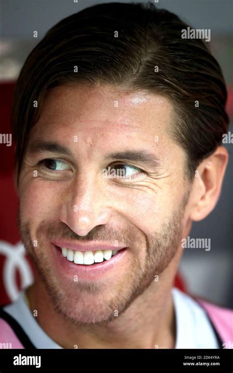 Real Madrids Sergio Ramos Stock Photo Alamy