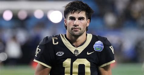 Wake Forest Qb Sam Hartman Out Indefinitely With Non Football Related