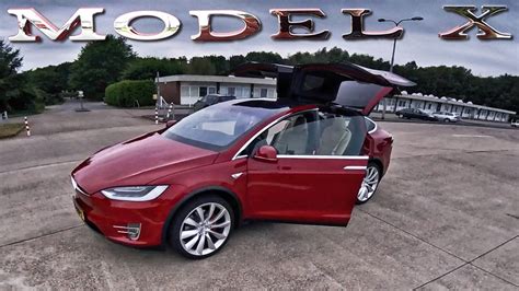 Tesla Model X Falcon Doors Opening Interior And Features Pov Drive Youtube