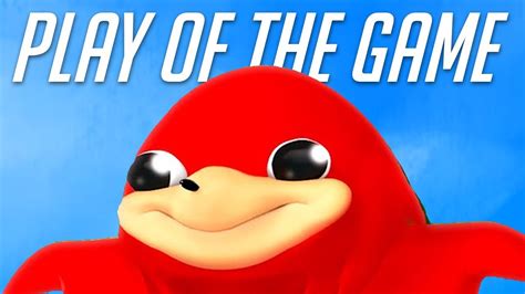 Do U Know Da Wae In Overwatch Winston Vs Ugandan Knuckles Dank