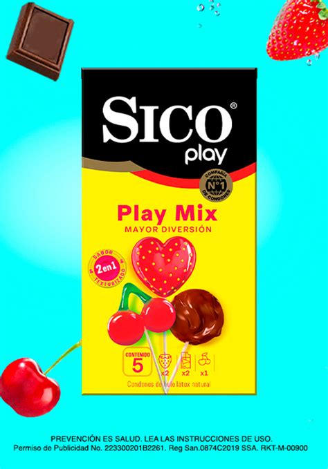 Sico Play Cond N De L Tex Texturizado Piezas Amazon Mx Salud