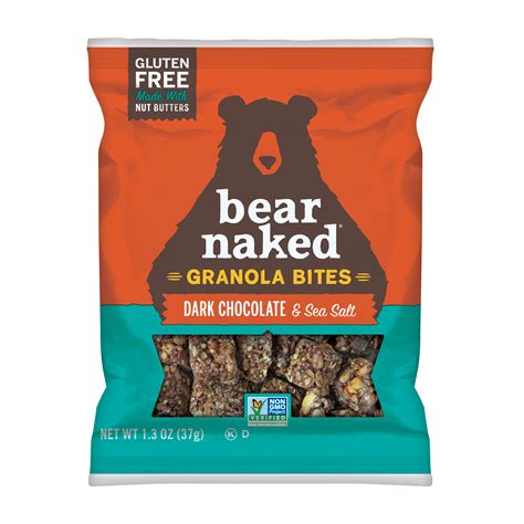 Bear Naked Granola Bites Dark Chocolate Sea Salt