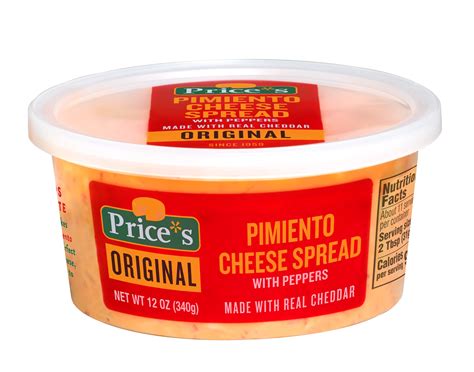 Price S Pimiento Cheese Spread Original Shop Cheese At H E B