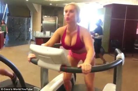 Coco Workout In Gym [video] Gotceleb