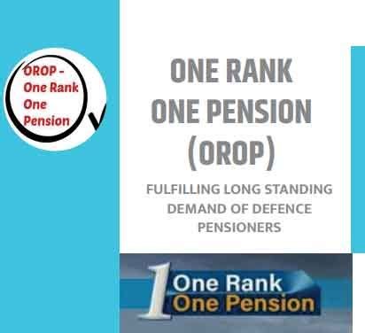 Orop Latest News Fulfilling Long Standing Demand Of Defence Pensioners Latest News On