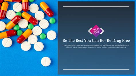 Shop Now Powerpoint Background Drugs Template Slide
