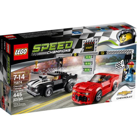 Lego Chevrolet Camaro Drag Race Set Packaging Brick Owl Lego