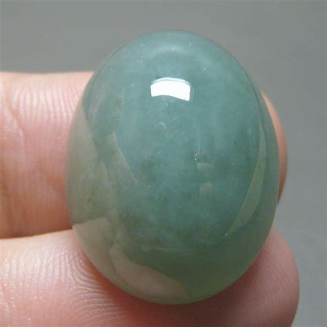Ct Jadeite Jade Gemstone Natural Big Green Jadeite Gem Etsy