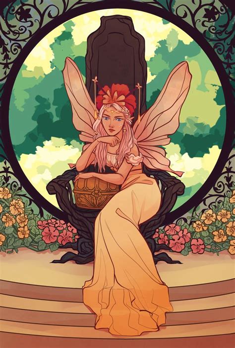 Fairy Queen By Taratjah Faery Art Fairy Art Fairy Artwork