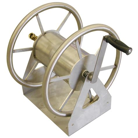 The hercules stainless steel garden hose stands out from the others as it includes an excellent hose reel. Liberty® Stainless Steel 200 - ft. Hose Reel - 125179 ...