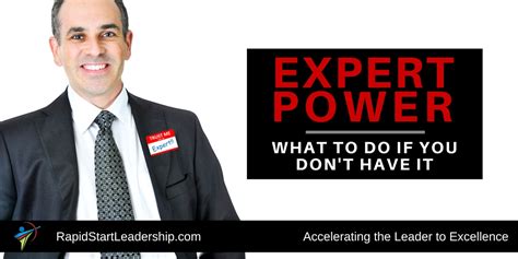 Expert Power and What to do if you Don't Have it - RapidStart Leadership