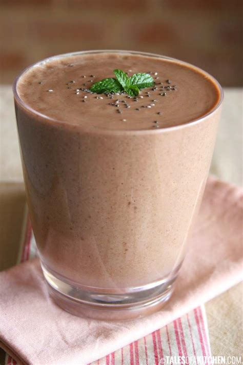 So, what can you do with it? healthy smoothie with cocoa powder