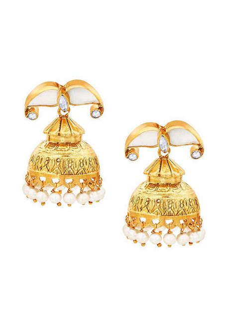 Buy Gold Plated Sterling Silver Earrings Online At