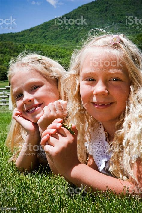 Happy Kids Stock Photo Download Image Now Blond Hair Cheerful