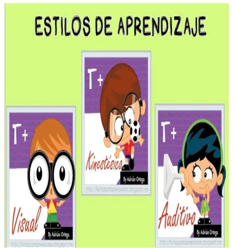 Escuela Agapito López Flores Aprendo el estilo de aprendizaje de mi hijo para ayudarlo a estudiar