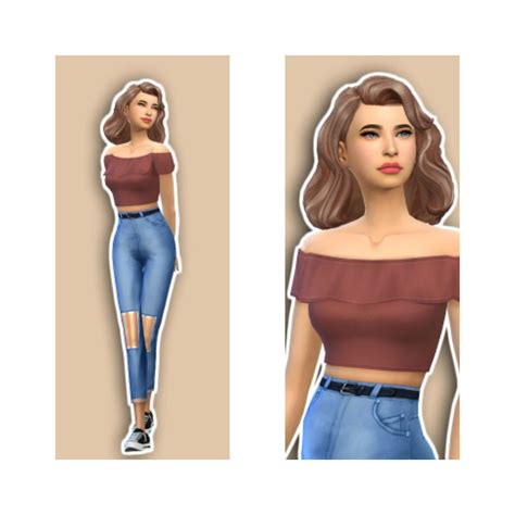 Shanecia Clothes For Women Sims 4 Clothing Female