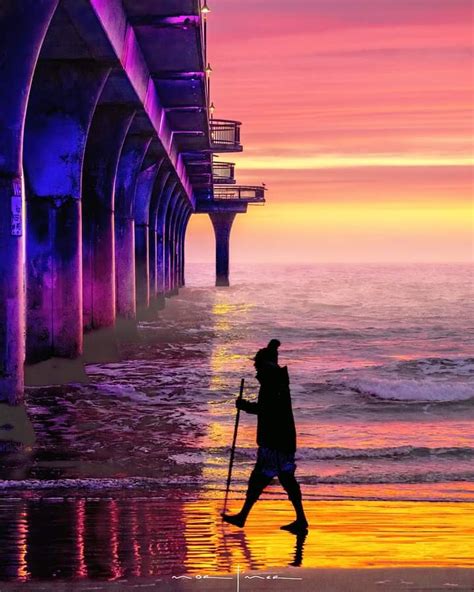 Solve New Brighton Pier At Sunrise Jigsaw Puzzle Online With 30 Pieces