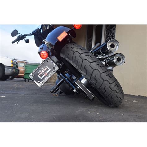 Bung King Highway Peg Crash Bar For 2018 2021 Harley Softail Street Bob