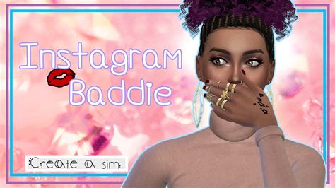 Instagram Baddie Lookbook Sims 4