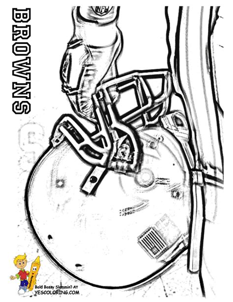 Camping coloring pages coloring book pages printable coloring pages coloring pages for kids premier league funny football memes pittsburgh steelers logo dallas cowboys drawing techniques. Cleveland Browns Coloring Pages - Learny Kids