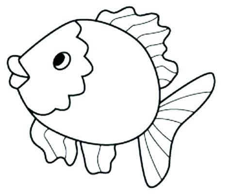 Fish Cartoon Coloring Pages At Free Printable