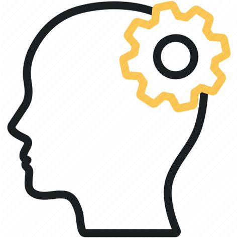 Brain Brainstorm Brainstorming Creative Head Mind Settings Icon