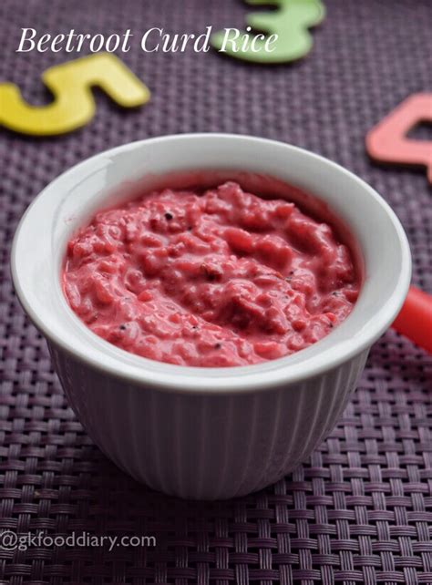 Here is a list of beetroot recipes that are most cooked and loved by all. Beetroot Curd Rice Recipe for Babies, Toddlers and Kids