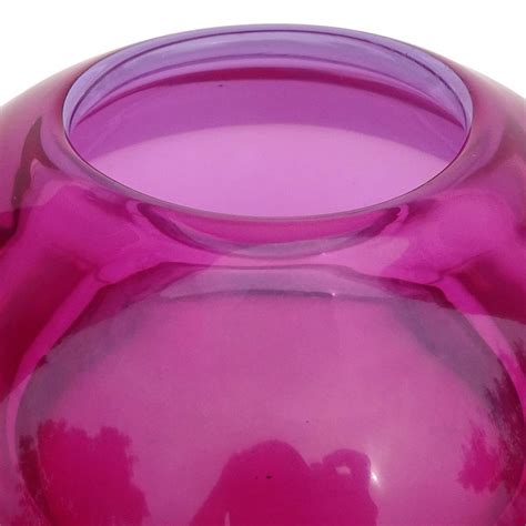 Seguso Vetri D Arte Murano Sommerso Alexandrite Purple Pink Italian Glass Jar At 1stdibs