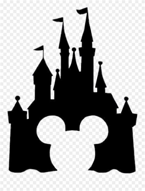 Free 286 High Resolution Svg Disney Castle Silhouette SVG PNG EPS DXF File